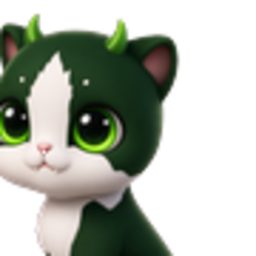 Green Monster Cat cursor cat for Chrome extension