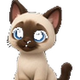 Siamese Seal Cat cursor cat for Chrome extension